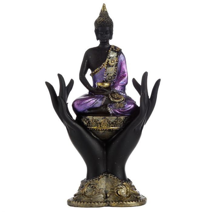 Thai Buddha Sitting in Hands