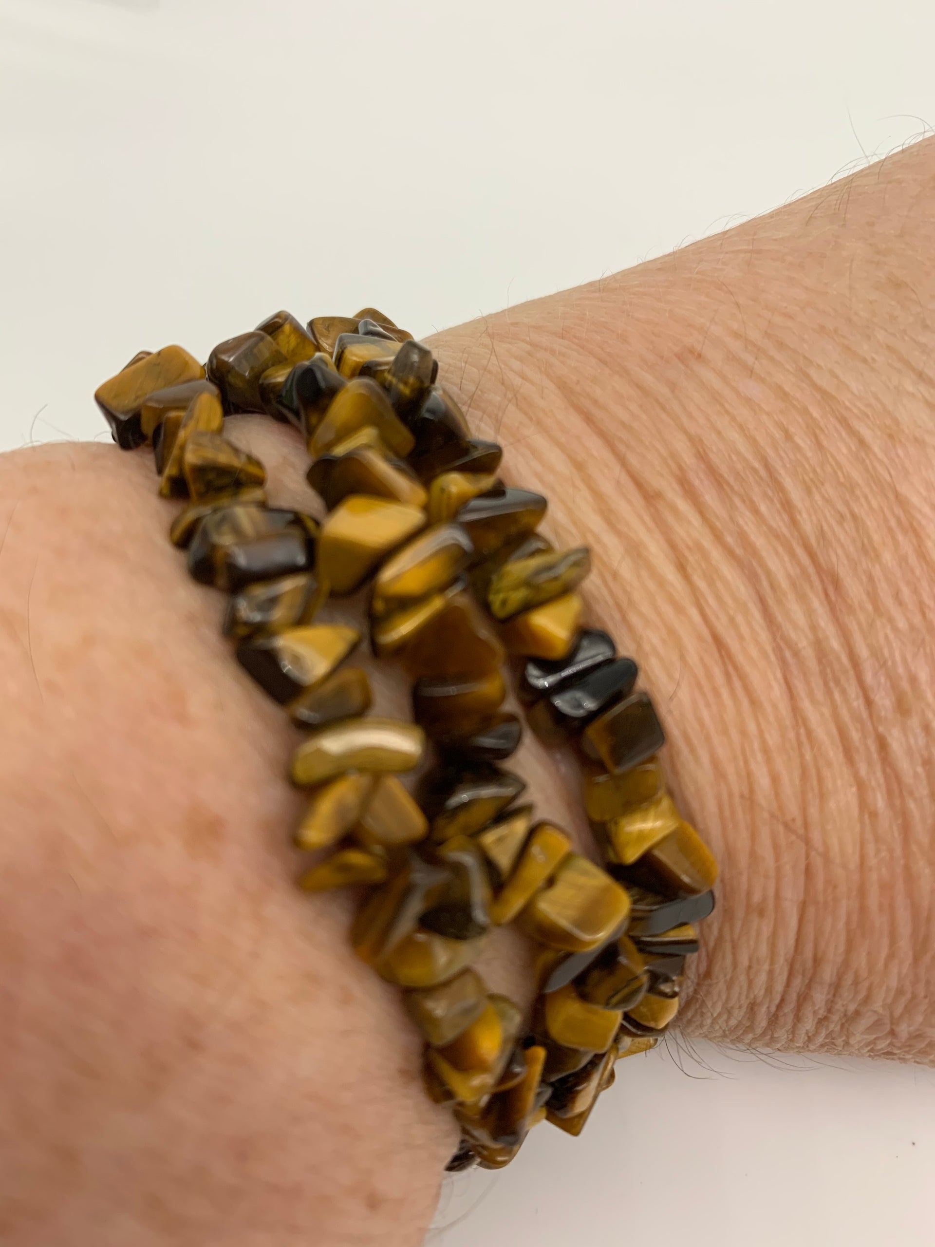 Tiger Eye Chip Bracelet