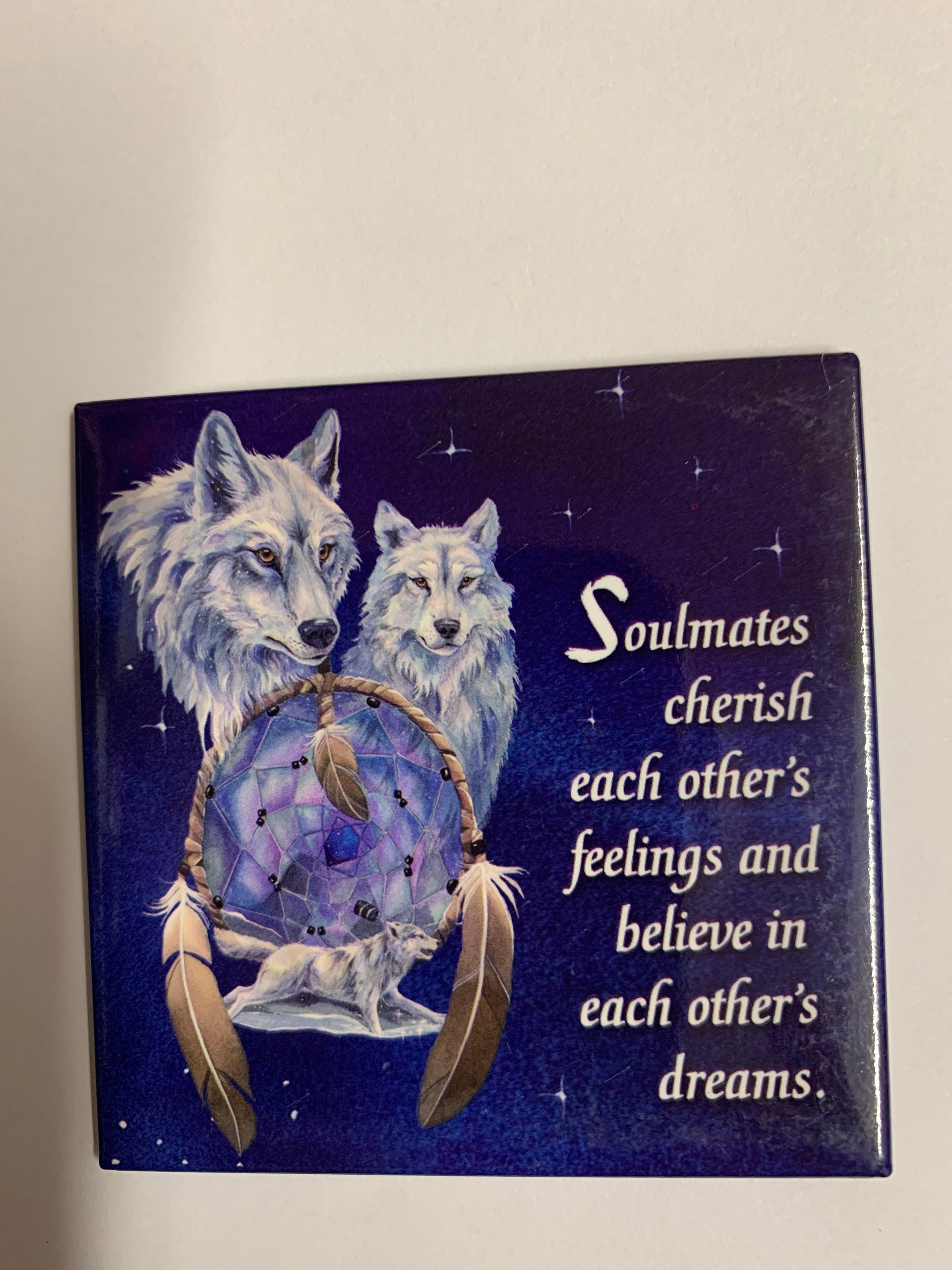 Soulmates Fridge Magnet